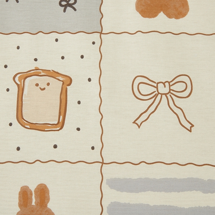 91家纺网 家纺一手货源 找家纺 翎盈家纺 2025新款纯棉小清新乳胶枕专用枕套 布偶小熊