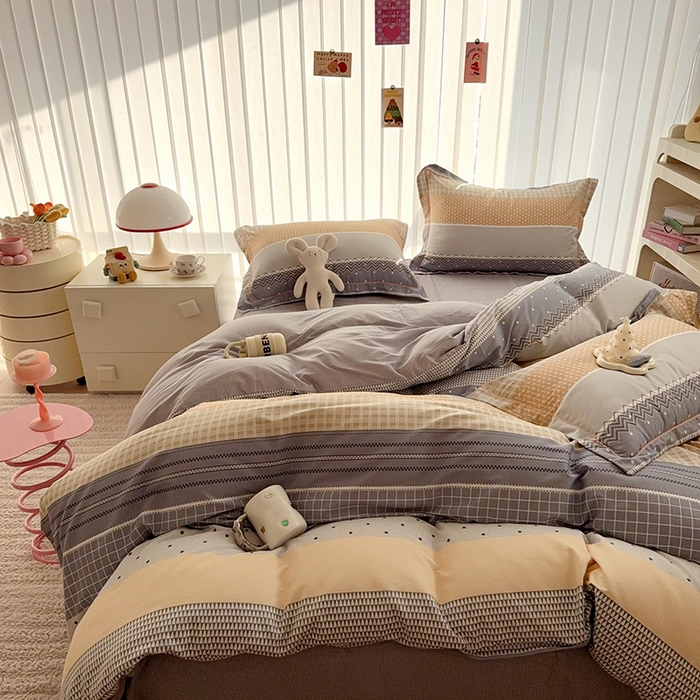 91家纺网 家纺一手货源 找家纺 于果 2025款全棉13370四件套（2） 迈凯伦