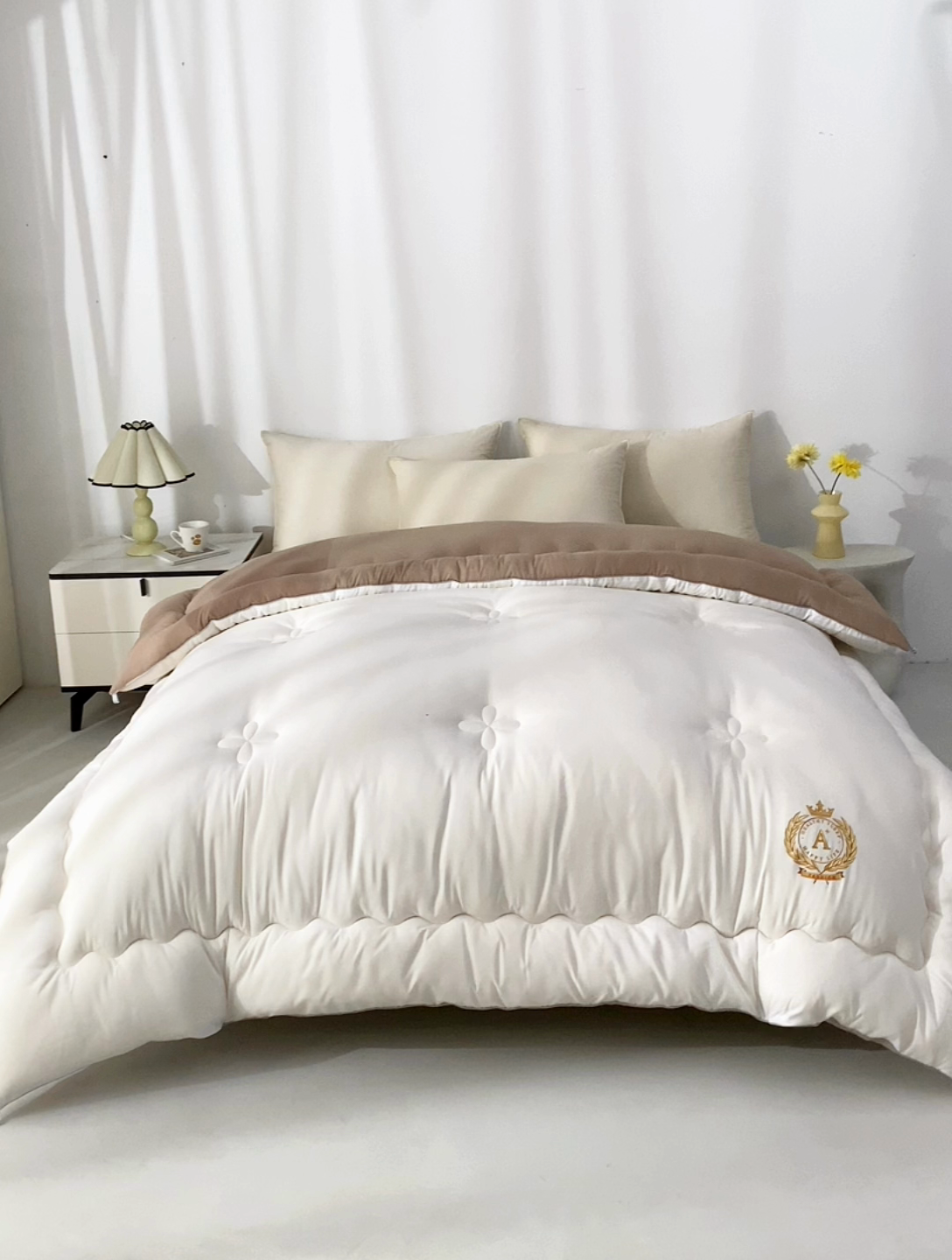 91家纺网 家纺一手货源 找家纺 （总）悦织湾2025新款A类母婴级大豆纤维双拼被3-10斤春秋被冬被夏被空调被轻奢时尚