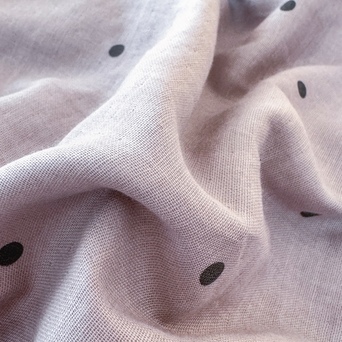 91家纺网 家纺一手货源 找家纺 喜四方 2025新款全棉A类母婴级抗菌全棉双层纱四件套 阿尔卑斯-紫