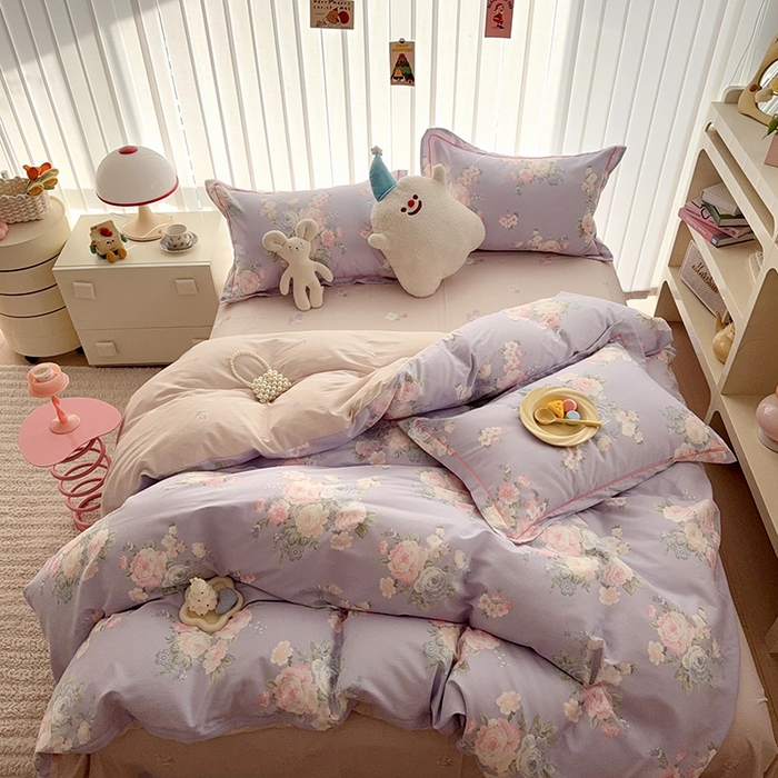 91家纺网 家纺一手货源 找家纺 于果 2025款全棉13370四件套（2） 梦柔