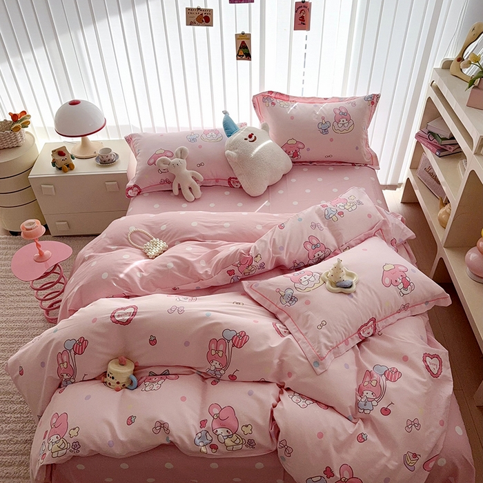 91家纺网 家纺一手货源 找家纺 于果 2025款全棉13370四件套（2） 可乐贝儿