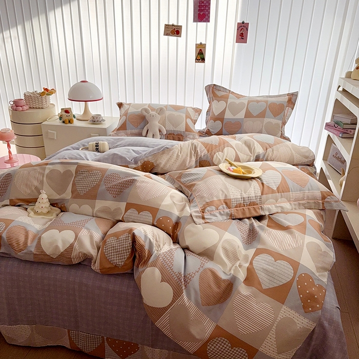 91家纺网 家纺一手货源 找家纺 于果 2025款全棉13370四件套（2） 开心日记