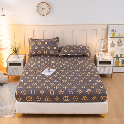 91家纺网 家纺一手货源 找家纺 （总）帛洵 2025新款舒适亲肤加厚130克植物羊绒印花床笠