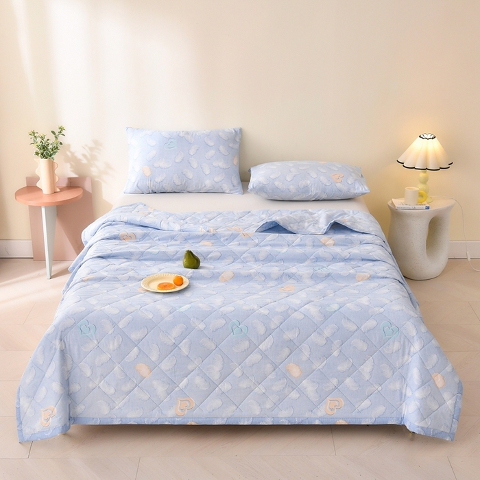 91家纺网 家纺一手货源 找家纺 （总）培童   2025新款超声波亲肤绒夏被夏凉被直播爆款超声波夏被空调被礼品被