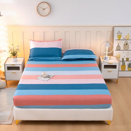 91家纺网 家纺一手货源 找家纺 （总）帛洵 2025新款舒适亲肤加厚130克植物羊绒印花床笠