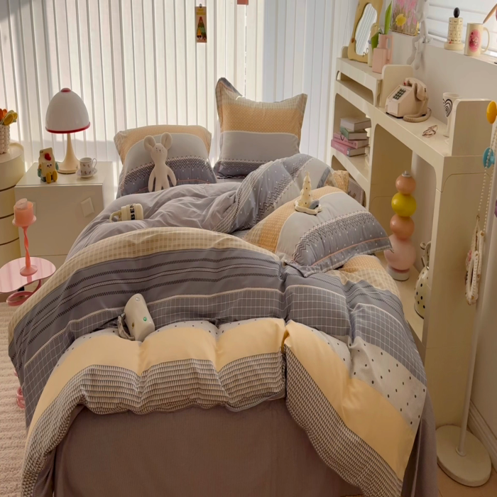 91家纺网 家纺一手货源 找家纺 于果 2025款全棉13370四件套（2） 迈凯伦