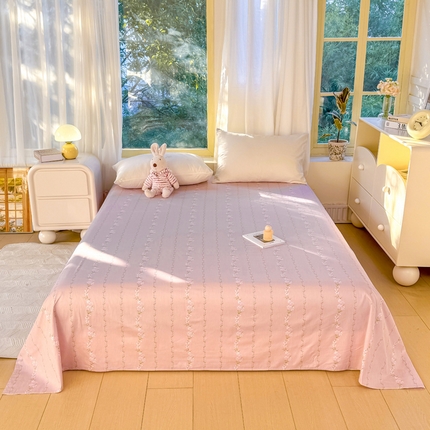 91家纺网 家纺一手货源 找家纺 （总）朵安 2025新款全棉斜纹喷气12868系列单品床单