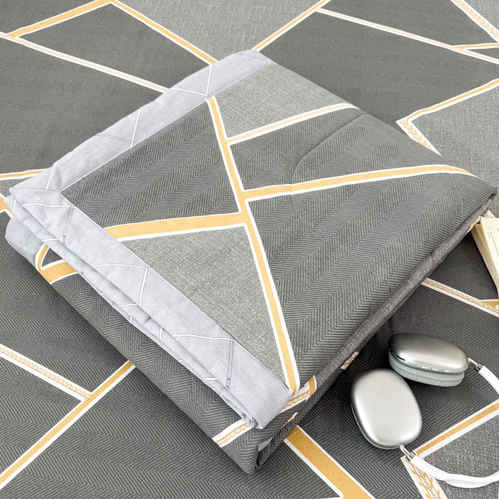 91家纺网 家纺一手货源 找家纺 棉造家居 2025新款春夏全棉纯棉印花夏被夏凉被空调被 时尚拼图