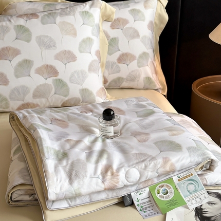 91家纺网 家纺一手货源 找家纺 （总）蓝米卡夫  2025新品-50支天丝莱赛尔数码印花-夏被四件套