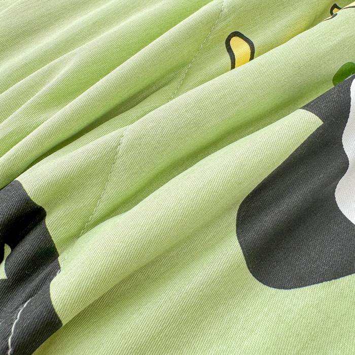 91家纺网 家纺一手货源 找家纺 棉造家居 2025新款春夏全棉纯棉印花夏被夏凉被空调被 熊猫宝贝