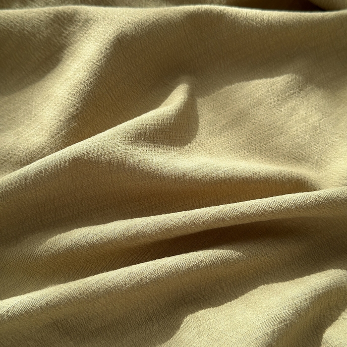 91家纺网 家纺一手货源 找家纺 罗亿家纺 2025新款云感提花双层纱单床单 茶绿床单