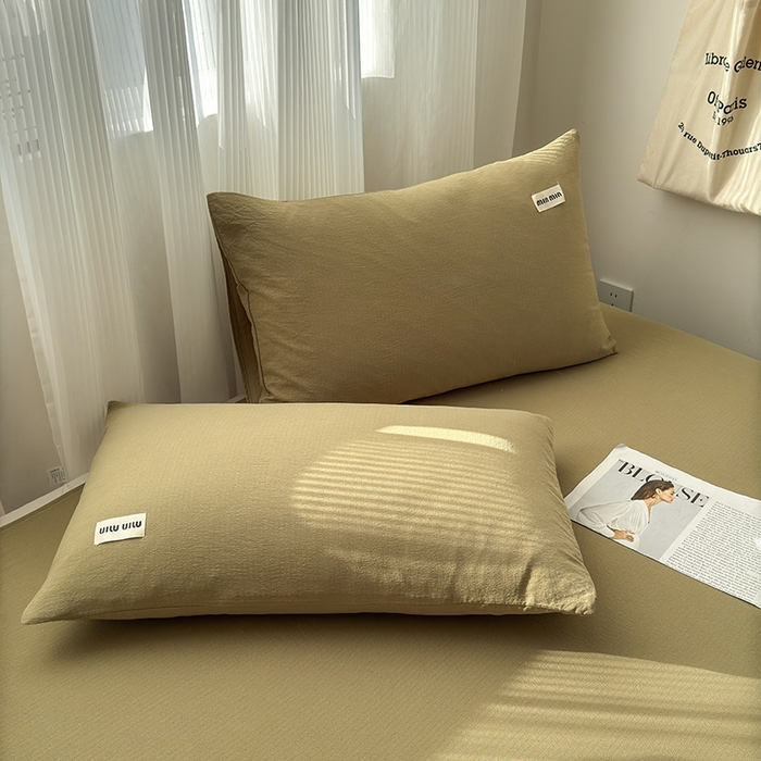 91家纺网 家纺一手货源 找家纺 （总）罗亿家纺 2025新款云感提花双层纱单床单