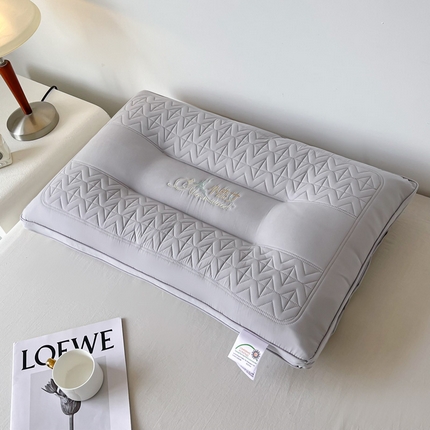 91家纺网 家纺一手货源 找家纺 （总）橘夏家纺 2025新款小热艾枕头枕芯 第二组