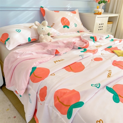 91家纺网 家纺一手货源 找家纺 （总）兄弟坊 2025新款水洗棉印花夏被夏凉被