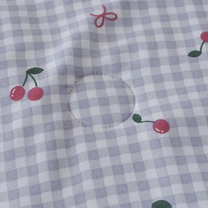 91家纺网 家纺一手货源 找家纺 森林人 2025新款A类针织棉大豆夏凉被 樱桃