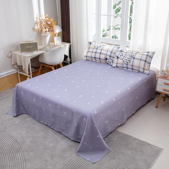 91家纺网 家纺一手货源 找家纺 乐居坊  2025新款柔软亲肤印花四件套大床图 派对动物