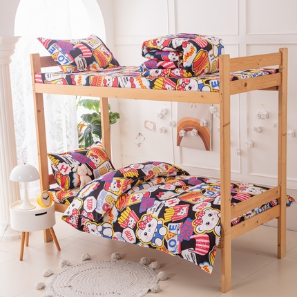 乐居坊  2025新款柔软亲肤印花四件套宿舍床 潮流凯蒂