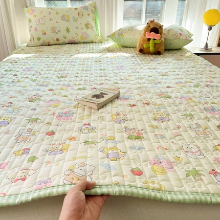 Sweet dreams甜梦 2025新款全棉卡通小清新棉垫子床垫旅行垫 可爱趴趴