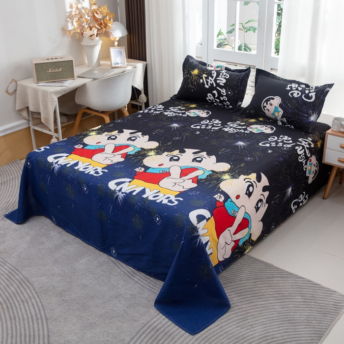 91家纺网 家纺一手货源 找家纺 乐居坊  2025新款柔软亲肤印花四件套大床图 星光闪耀