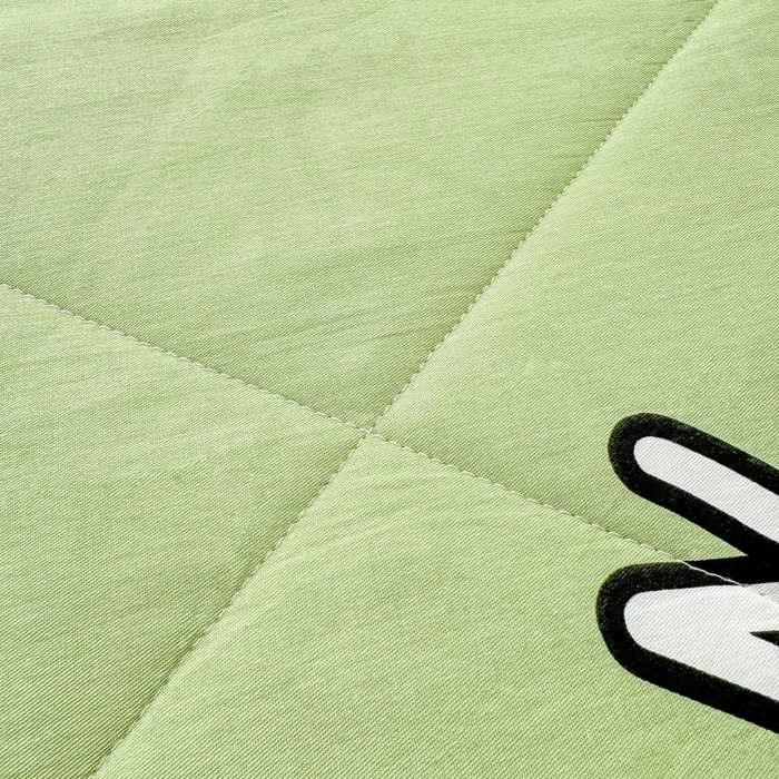 91家纺网 家纺一手货源 找家纺 棉造家居 2025新款春夏全棉纯棉印花夏被夏凉被空调被 熊猫宝贝