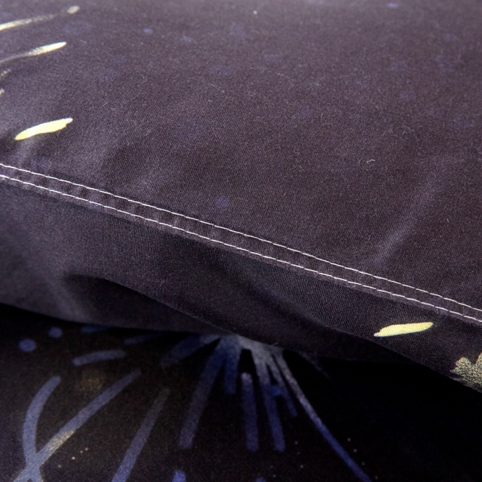 91家纺网 家纺一手货源 找家纺 乐居坊  2025新款柔软亲肤印花四件套宿舍床 星光闪耀