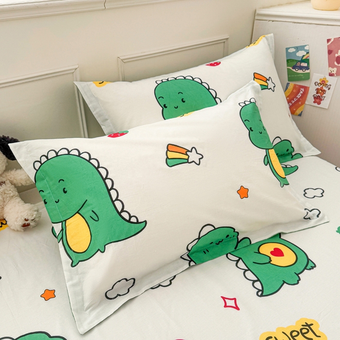 91家纺网 家纺一手货源 找家纺 棉造家居 2025新款春夏全棉纯棉印花夏被夏凉被空调被 恐龙宝贝