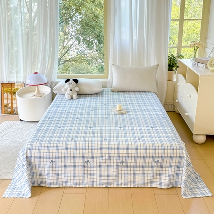 91家纺网 家纺一手货源 找家纺 （总）朵安 2025新款全棉斜纹喷气12868系列单品床单