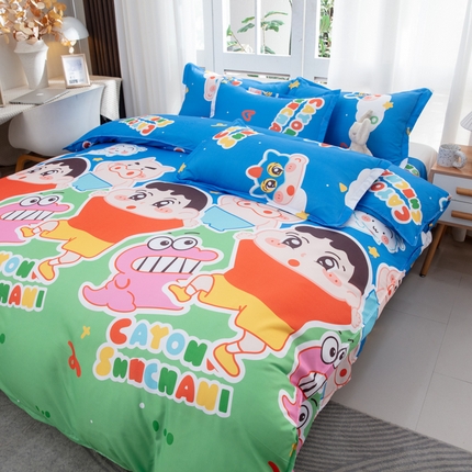 91家纺网 家纺一手货源 找家纺 乐居坊  2025新款柔软亲肤印花四件套大床图 童话世界