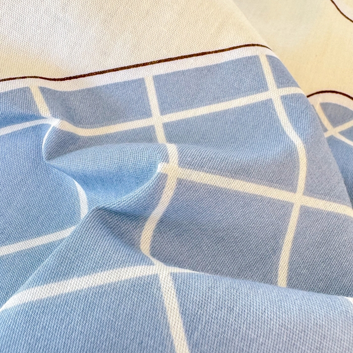 91家纺网 家纺一手货源 找家纺 2025新款全棉斜纹喷气12868系列单品被套 童年时光机