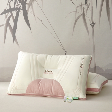 91家纺网 家纺一手货源 找家纺 （总）2024新款夏季凉感熊猫呼呼乳胶枕头护颈椎助睡眠成人枕芯家用枕头不塌陷