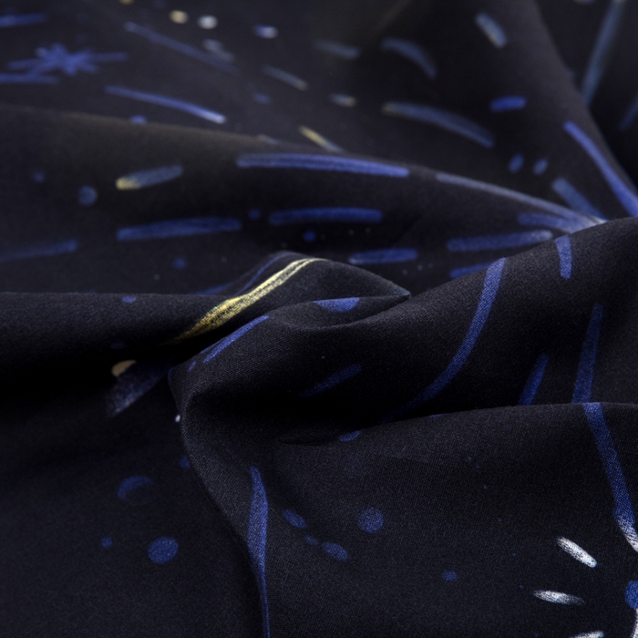 91家纺网 家纺一手货源 找家纺 乐居坊  2025新款柔软亲肤印花四件套大床图 星光闪耀