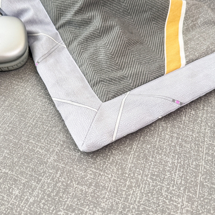 91家纺网 家纺一手货源 找家纺 棉造家居 2025新款春夏全棉纯棉印花夏被夏凉被空调被 时尚拼图