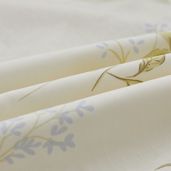 91家纺网 家纺一手货源 找家纺  翎盈家纺   2025新款ins风小清新纯棉印花枕套 沁园春