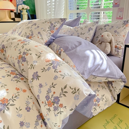 91家纺网 家纺一手货源 找家纺 （总）秋艳家纺 2025新款全棉印花四件套