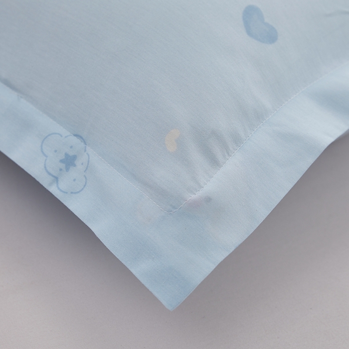 91家纺网 家纺一手货源 找家纺  翎盈家纺   2025新款ins风小清新纯棉印花枕套 哈基米