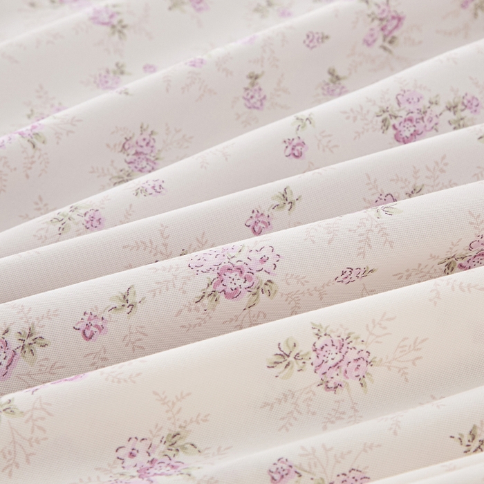 91家纺网 家纺一手货源 找家纺 雅慕家居   2025新款针织棉双层纱四件套 紫曼