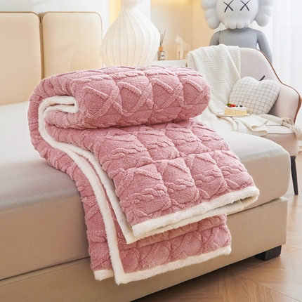 买家秀 爆款不断货）A类母婴级舒棉绒牛奶绒床垫子雪花绒床垫子床褥子塔肤绒床垫褥子多功能床垫软垫床单款 展示图2