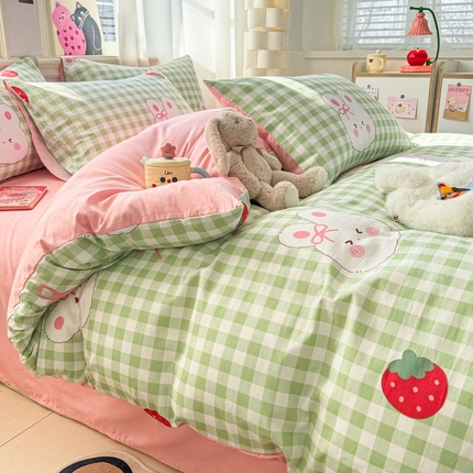 91家纺网 家纺一手货源 找家纺 （总）简宜家居（朝初家纺） 2025新款40支13070纯棉四件套