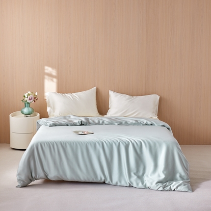 91家纺网 家纺一手货源 找家纺 （总）简约主义 2025新款60s纯色天丝单品被套系列