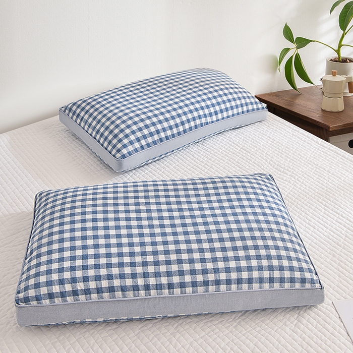 91家纺网 家纺一手货源 找家纺 （总）纽乐家纺 2025新款水洗棉全荞麦枕枕头枕芯