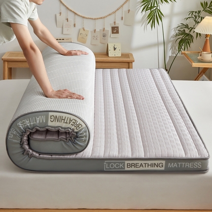 91家纺网 家纺一手货源 找家纺 （总）羽涵家纺 2025华夫格提花记忆海绵床垫-成人立体款