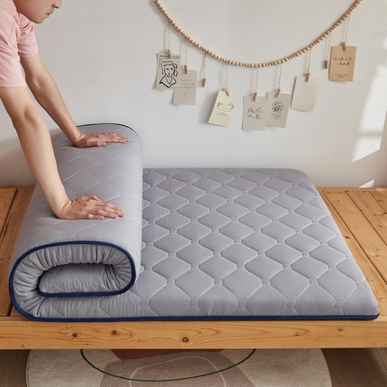 91家纺网 家纺一手货源 找家纺 （总）羽涵家纺 2025磨毛彩虹绵印花记忆海绵床垫-学生单边款