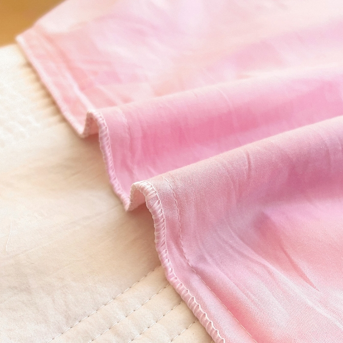 91家纺网 家纺一手货源 找家纺 乐秀家纺 2025新款全棉A类大版定位幼儿园被子三件套卡通三丽鸥被套被芯六件套   爱心美乐蒂