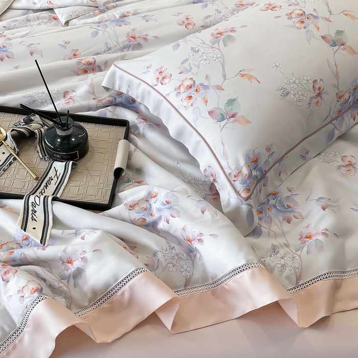 91家纺网 家纺一手货源 找家纺 娇逸家居 2025新款40s天丝莫代尔镂空款夏凉被 芬妮-米