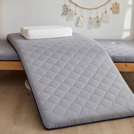 91家纺网 家纺一手货源 找家纺 （总）羽涵家纺 2025磨毛彩虹绵印花记忆海绵床垫-学生单边款