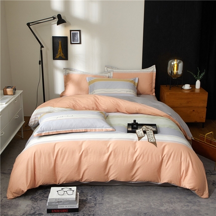 91家纺网 家纺一手货源 找家纺 （总）沐白家居 2025新款全棉云棉系列四件套