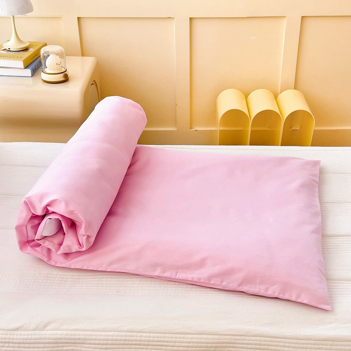 91家纺网 家纺一手货源 找家纺 乐秀家纺 2025新款全棉A类大版定位幼儿园被子三件套卡通三丽鸥被套被芯六件套   小熊KT