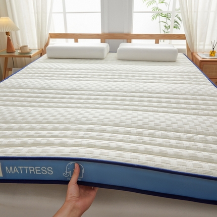 91家纺网 家纺一手货源 找家纺 （总）羽涵家纺 2025华夫格提花记忆海绵床垫-成人立体款