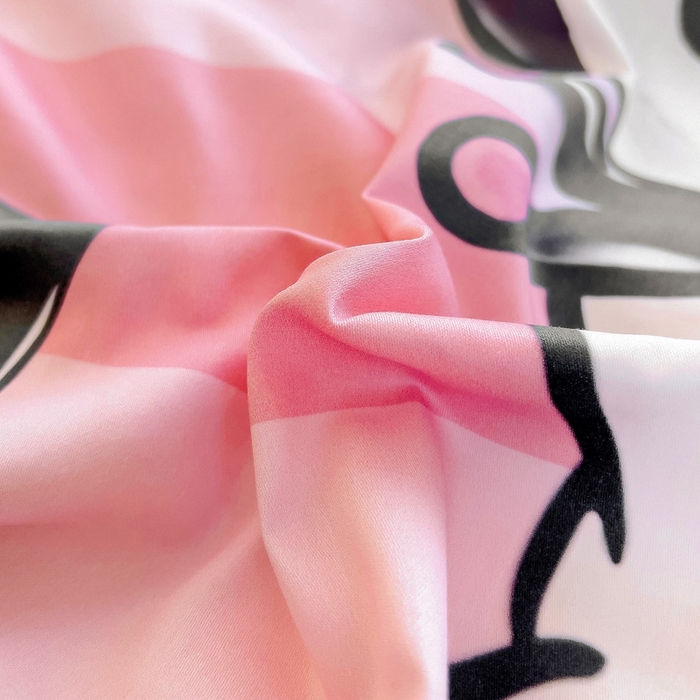 91家纺网 家纺一手货源 找家纺 乐秀家纺 2025新款全棉A类大版定位幼儿园被子三件套卡通三丽鸥被套被芯六件套   条纹库洛米